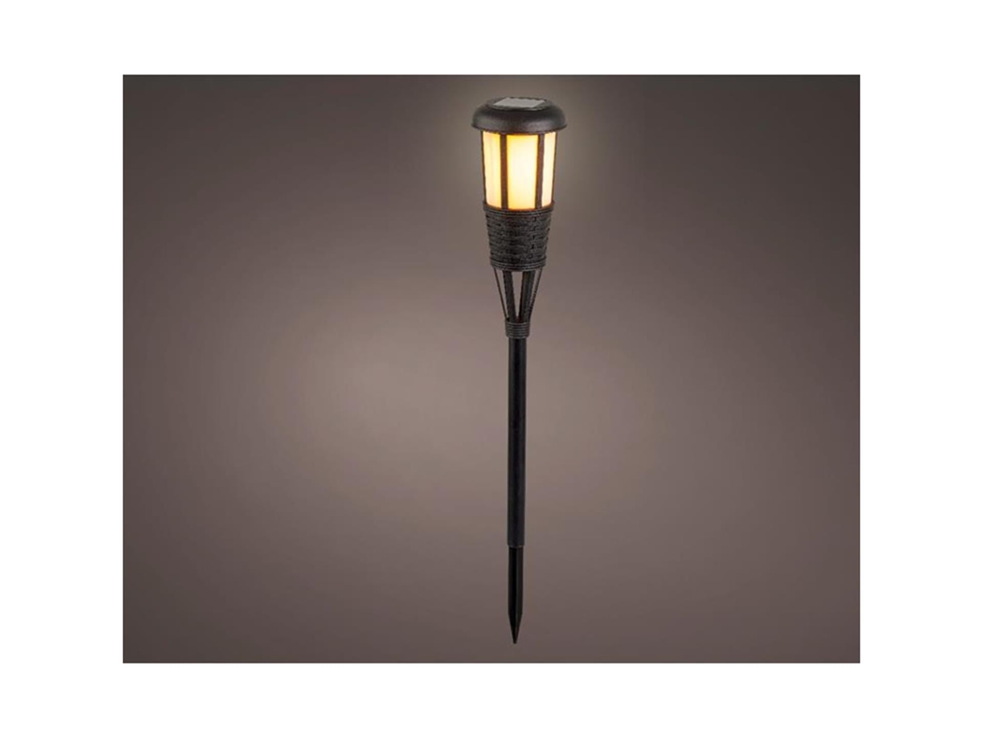 Lumineo LED-Solartaschenlampe ø10-h61cm