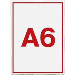 U-Abdeckungen esselte A6 10,5 x 14,5 cm 120 Mikron transparent