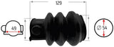 Nb-Teile Faltenbalg 49 54 mm nb-Teile - afbeelding 2