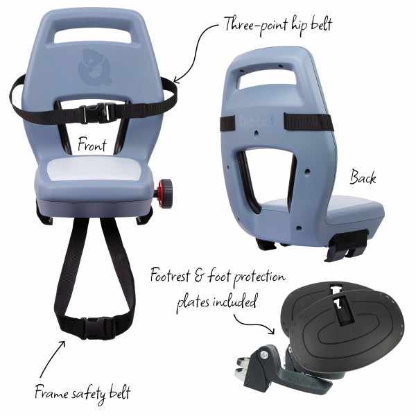 Qibbel Rücksitz Junior Ocean Blue Q366