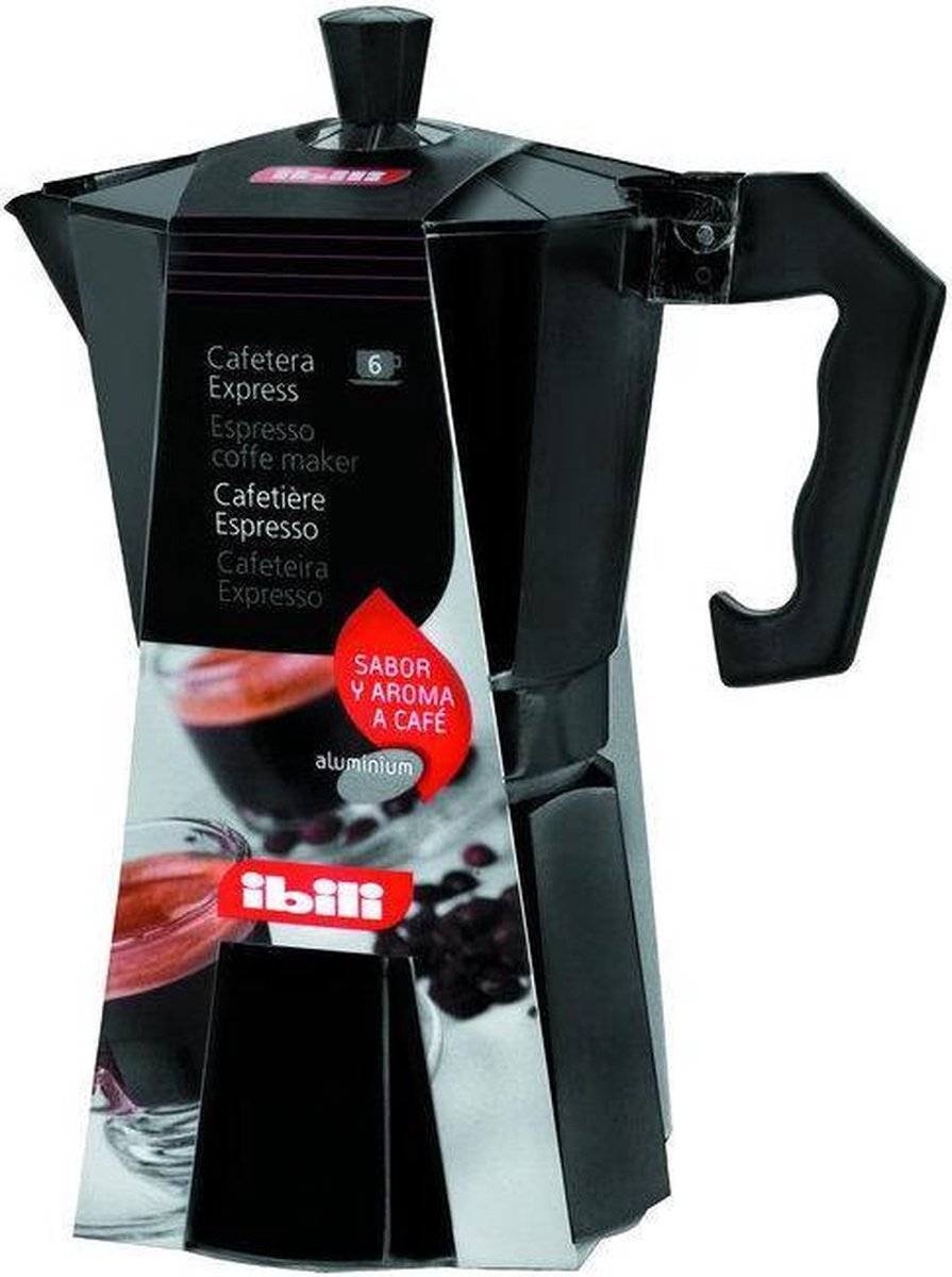 Kitchenbasics Kitchen Basics Espressomaschine – Schwarz – 3 Tassen