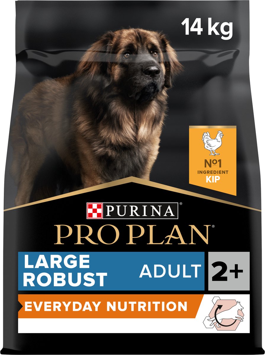 Pro Plan Plan Hund Erwachsener großes Rasse robustes Huhn