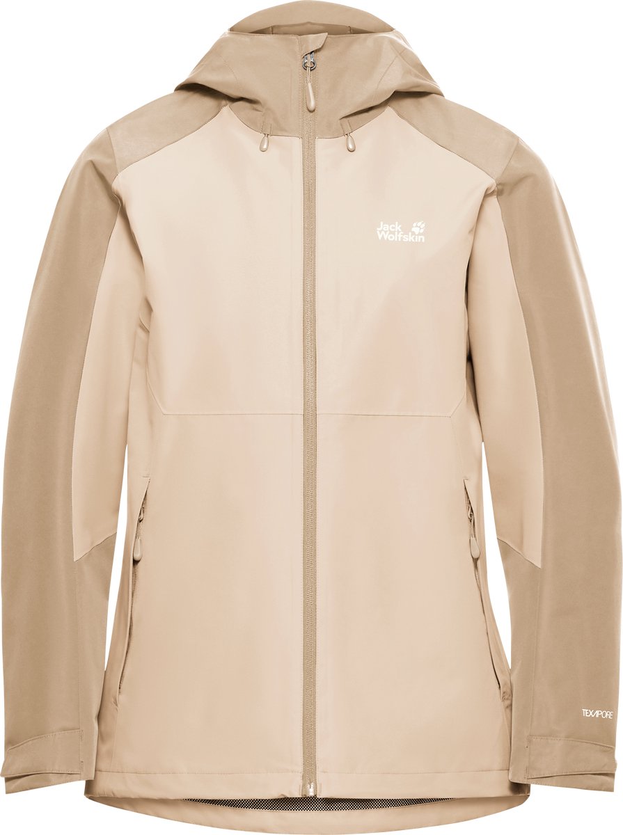 Jack Wolfskin Wildbound 2L JKT W Damen Outdoorjacke-Oyster