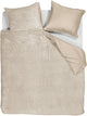 Ambient Plüsch-Teddy-Bettbezug – Doppelbett – 200 x 200 220 – Sand