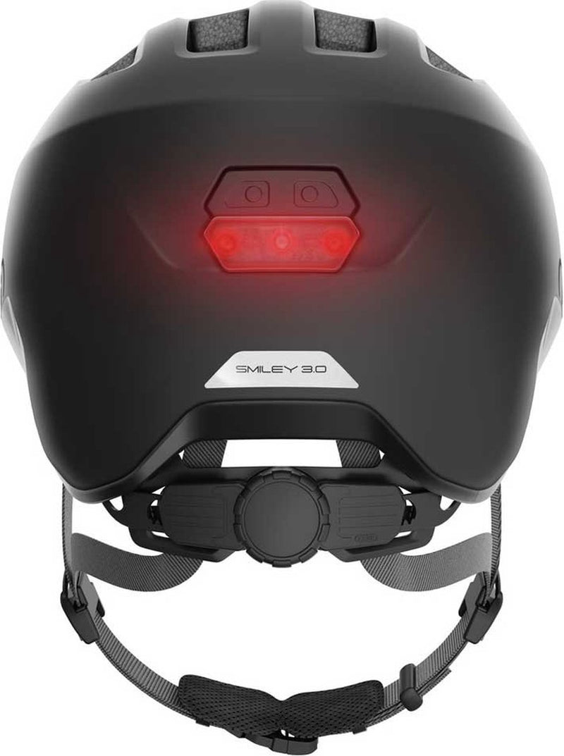 ABUS HELM SMILEY 3.0 ACE LED VELVET Schwarz M 50-55 cm