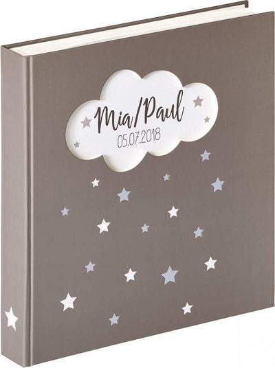Walther uk-205 magic - Babyalbum - Größe 28x30,5 cm - Grau