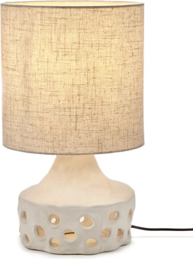 Serax – Sophie Casier Oya – Tischlampe – Beige – 25 ø – H 42,00 cm – 3,28 kg