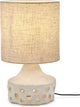 Serax – Sophie Casier Oya – Tischlampe – Beige – 25 ø – H 42,00 cm – 3,28 kg