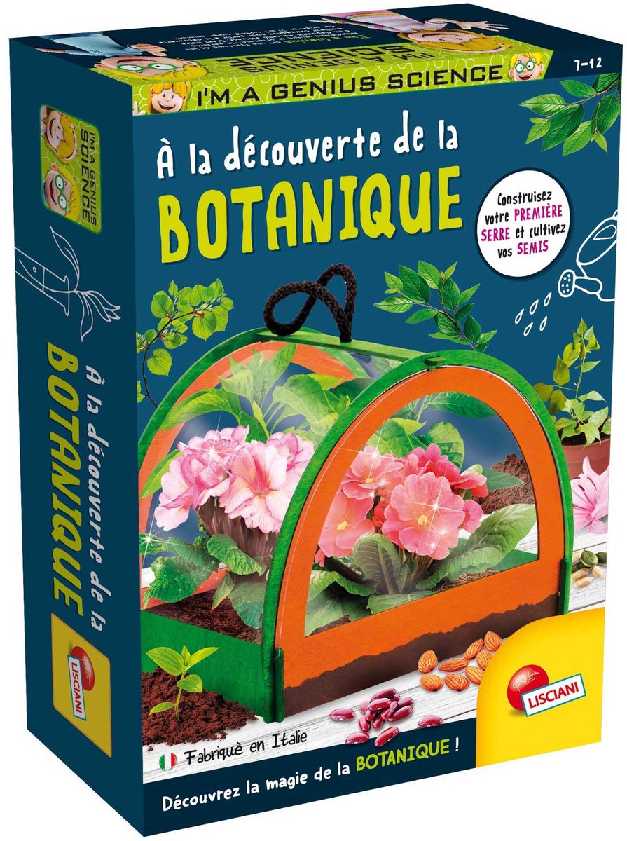 Lisciani, ich bin ein Genie der Taschenwissenschaft – a la decouverte de la botanique