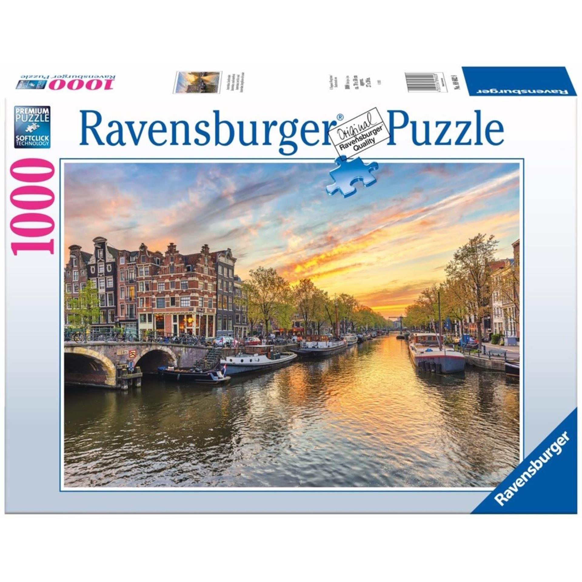 Ravensburger Puzzle Amsterdamer Kanalufer