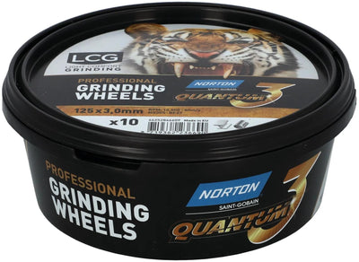 Norton Schrubbscheibe Quantum3 Schleifscheiben Quamtum3 125 x 3 x 22,24