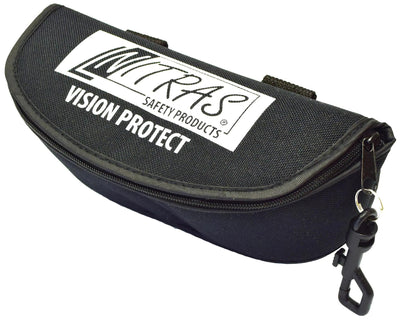 Nitras Safety Gläses Hülle Schwarzes Textil