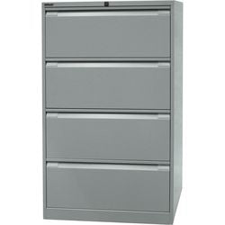 Aktenschrank Bisley df4355 silber 4 Schubladen