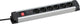 AS-Schwabe Aluminum Socket Strip 6-Fach