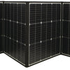 Faltbares Solarpanel 200W ein