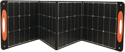 Faltbares Solarpanel 200W ein