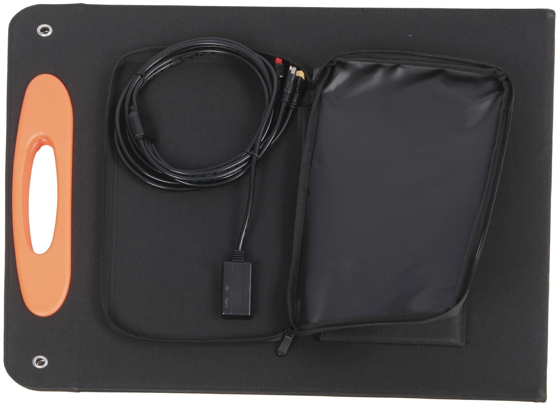 Faltbares Solarpanel 200W ein