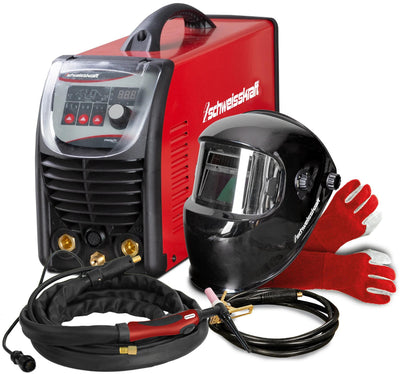 Schweißkraft Schweißgerät Easy-Tig 201 AC DC Pulse Action Set Inverter-Schweißgeräte Easy-Tig 201 AC DC Pulse