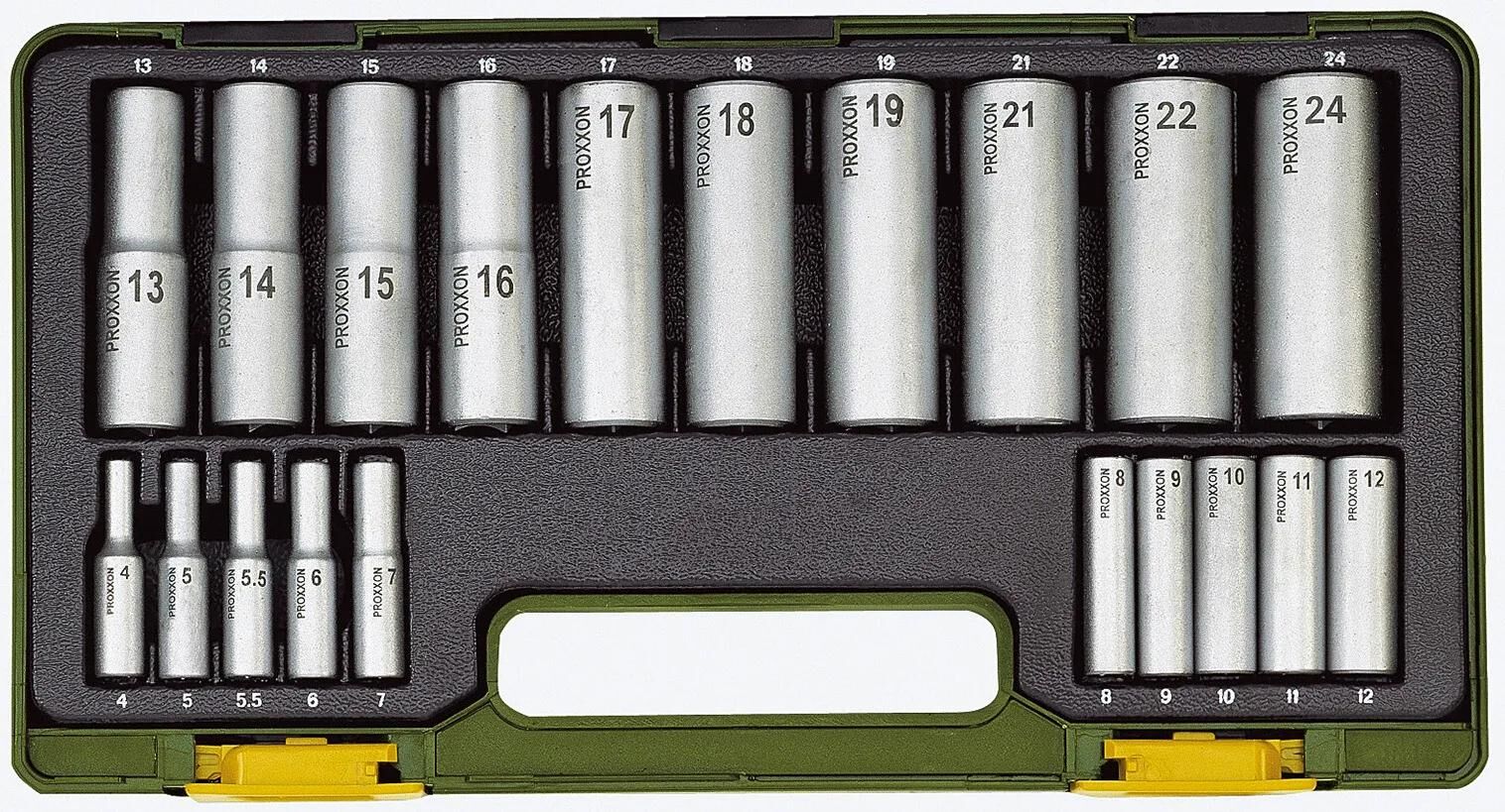 Proxxon Socket -Schraubenschlüssel 20 .. 1 2 und 1 4