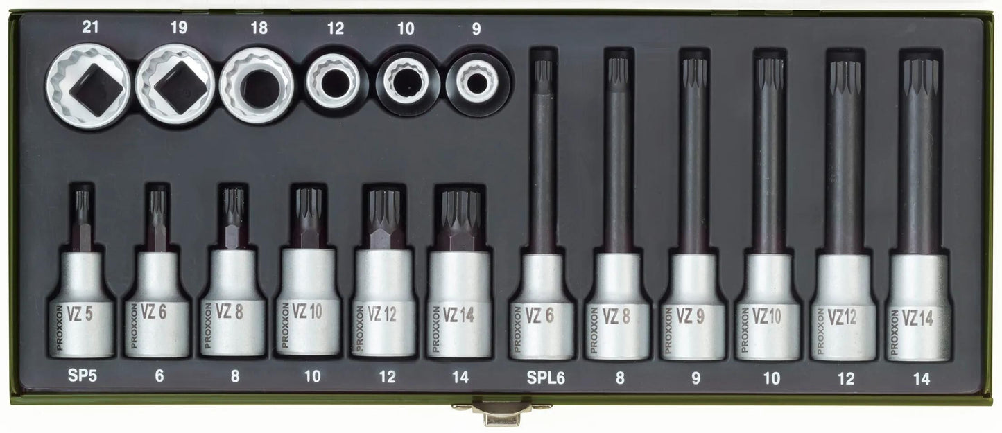 Proxxon Multitooth Screw Set XZN 18-piefe