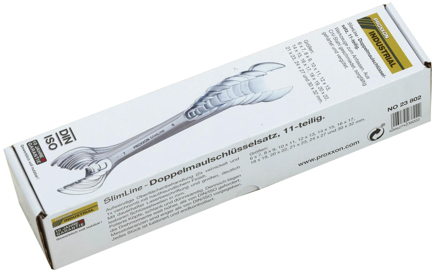 Proxxon Double-Jaw-Schraubenschlüssel 11-Stück