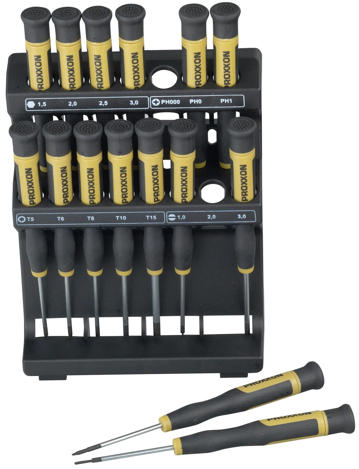 Proxxon-Schraubenfahrer setzt Mikrofahrer 15pcs ein
