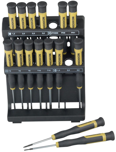 Proxxon-Schraubenfahrer setzt Mikrofahrer 15pcs ein