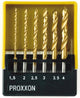 Proxxon HSS Twist Drill Set 6TLG