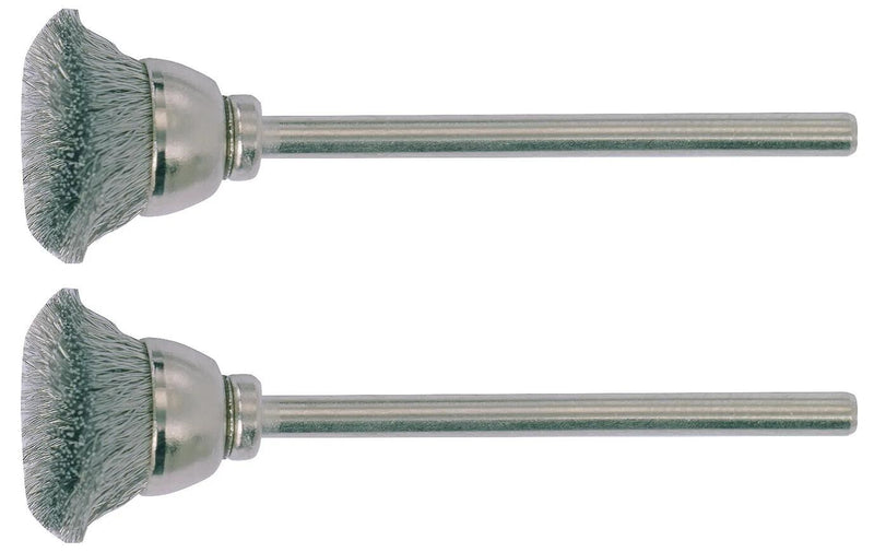 Proxxonbürsten W. Welle 2pcs D = 13mm Edelstahl