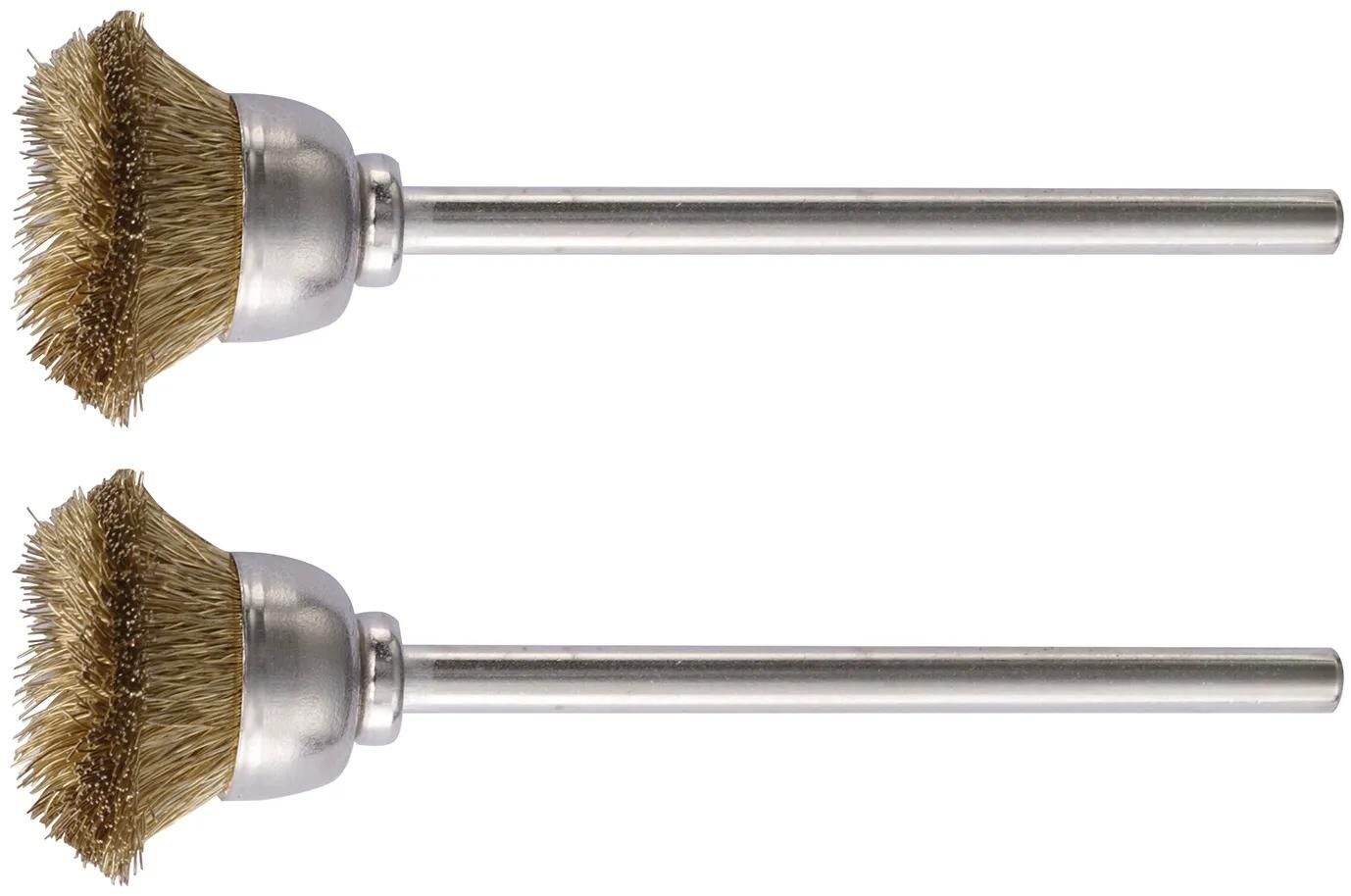 Proxxonbürsten W. Welle 2pcs D = 13mm Messing