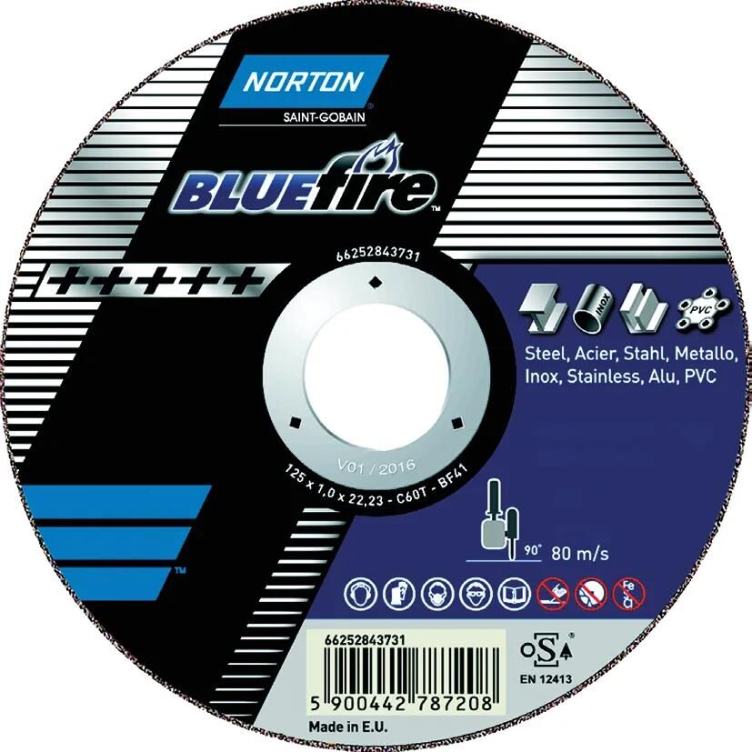 Norton Trennscheibe Blue Fire Trennsch.Blue Fire 100x1