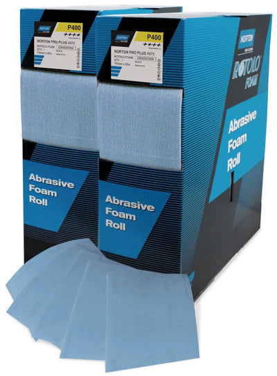Norton Schleifpapier Rotolo Foam A275 Rotolo Foam 115 mm x 25 MP 800 Pro Plus A975