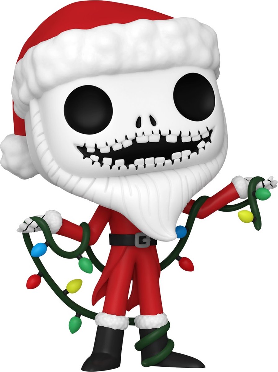 Disney Funko The Nightmare Before Christmas – 30. Pop! Santa Jack 9 cm Sammlerfigur – mehrfarbig