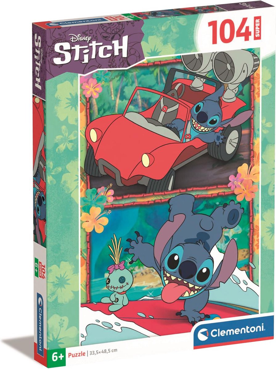 Clementoni Jigsaw Puzzle Superfarbenstich, 104st.