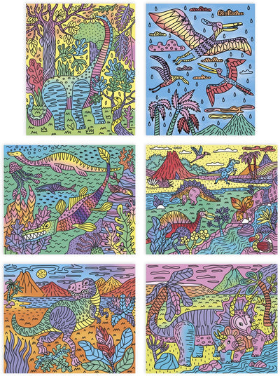 Janod – Les Ateliers du Calme – magische Malerei – Dinosaurier
