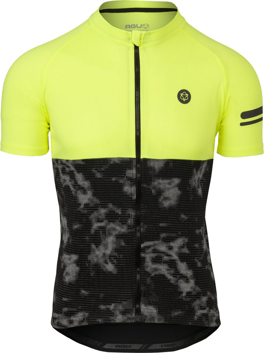 Agu Duo Radsportshirt Essential Herren - Gelb - S