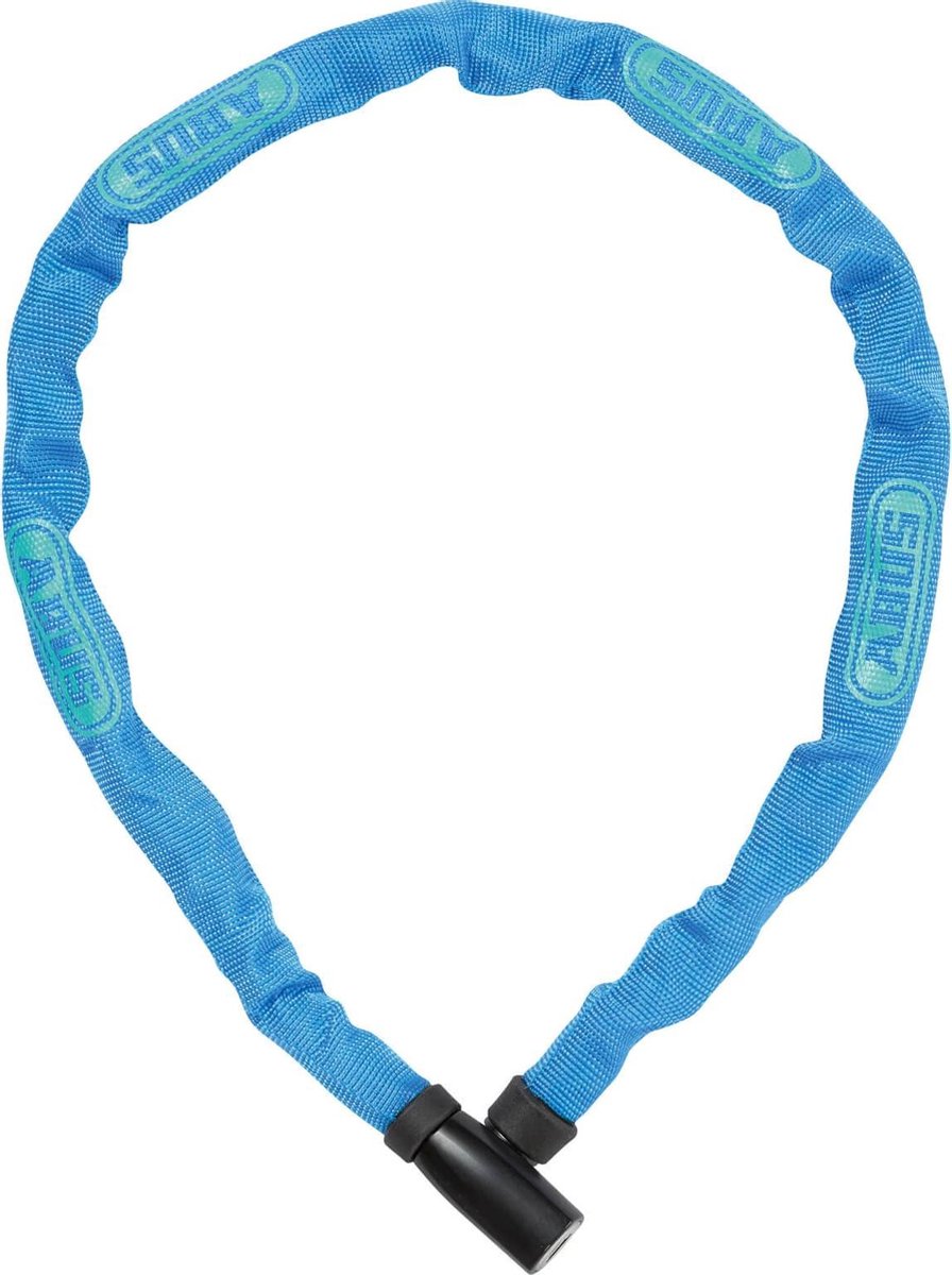 Abus -Kettenschloss 4804K 75 Blau - 4mm - 75 cm - Fahrrad - Blau