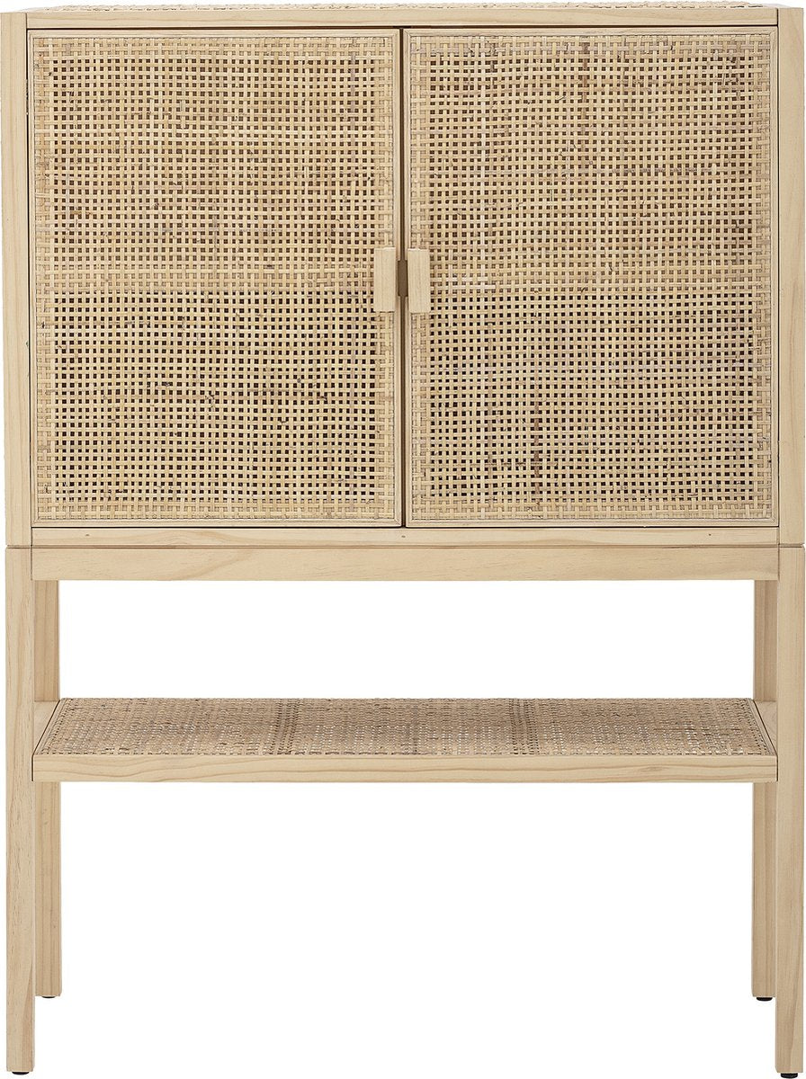 Bloomingville – Sanna-Schrank – Beige – Gmelina-Holz