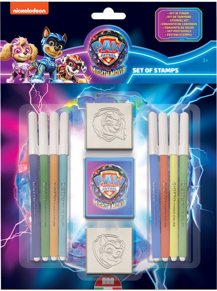 Multiprint Rainbow High Stempel Set, 11dlg,