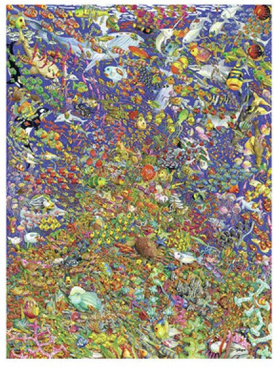 Ravensburger Jigsaw Puzzle Viele farbenfrohe Fische, 1500st.