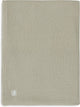Jollein – Kinderbettdecke 100 x 150 cm, Grundstrick – Babydecke – olivgrünes Fleece