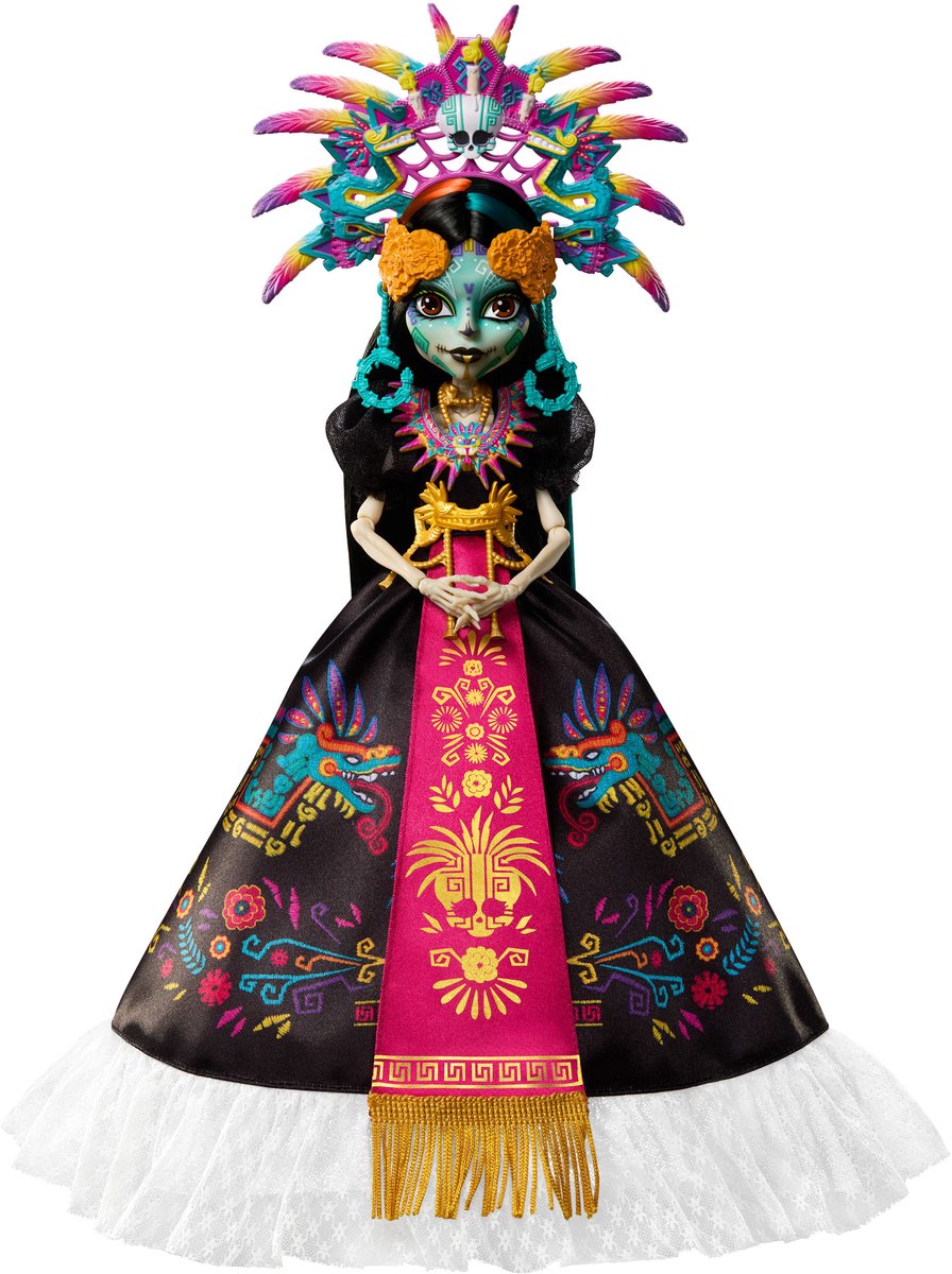 Monster High Skelita Calaveras – Día de Muertos Puppe – Sammlerpuppe