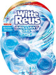 Weißer riesiger Toilettenblock, brillantes Gel, arktischer Ozean