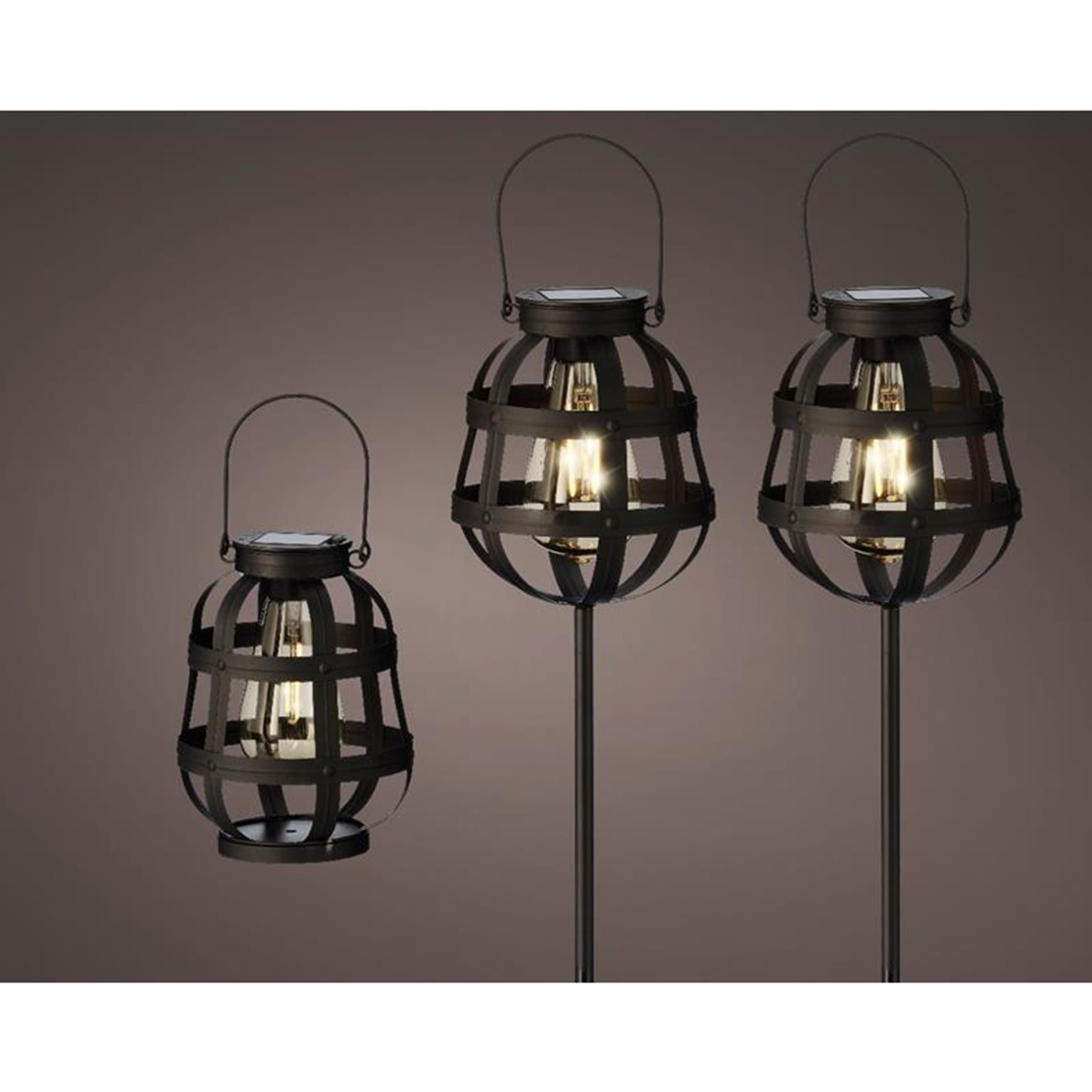 Lumineo LED-Solarlaternen-Set a 3