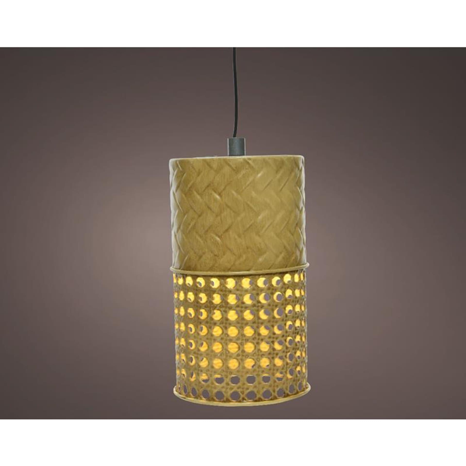 Lumineo LED-Solar-Hängelampe ø11-h18cm