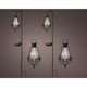 Lumineo LED-Solarlaternen-Set Metall 4-teilig