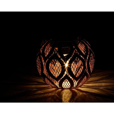 Lumineo Solarlaterne Ø13,5-H12,5cm