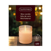 Decoris LED-Kerze aus Glas ø8-h10cm