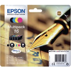 Tintenpatrone Epson 16 Schwarz Cyan Magenta Gelb