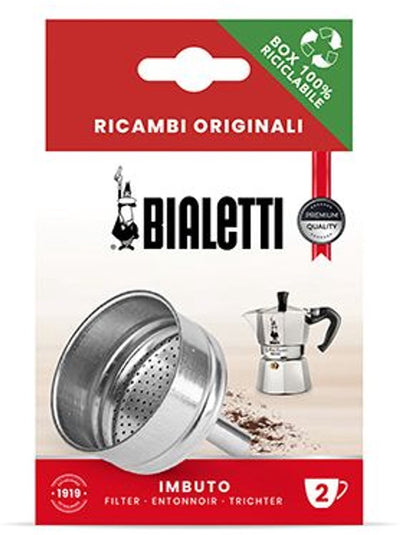 Bialetti Ersatztrichter für Aluminium-Espressomaschinen 2tz